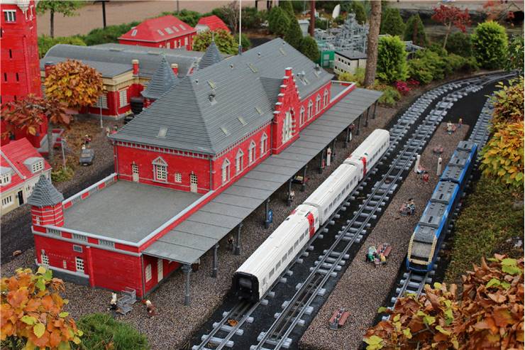 Lego Railway Station