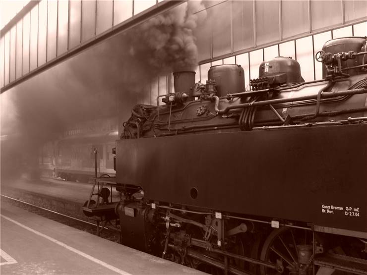 German Steam Locomotive