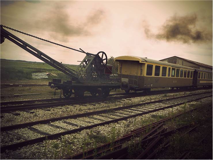 Old Train Wagons