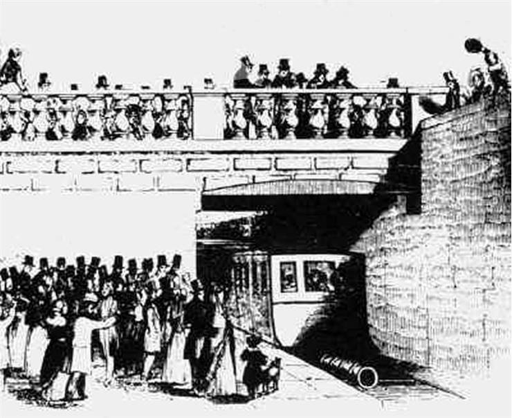 The Dalkey Atmospheric Railway In 1844